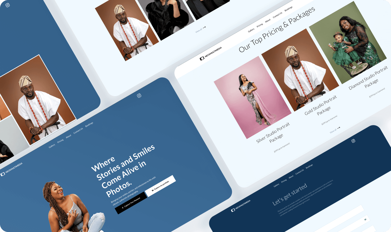 NEC Multimedia portfolio mid-shot