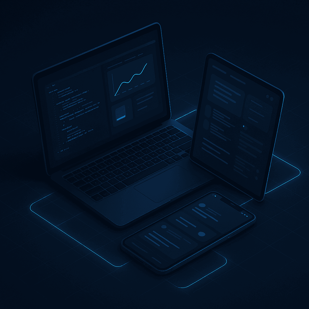 Responsive product screens